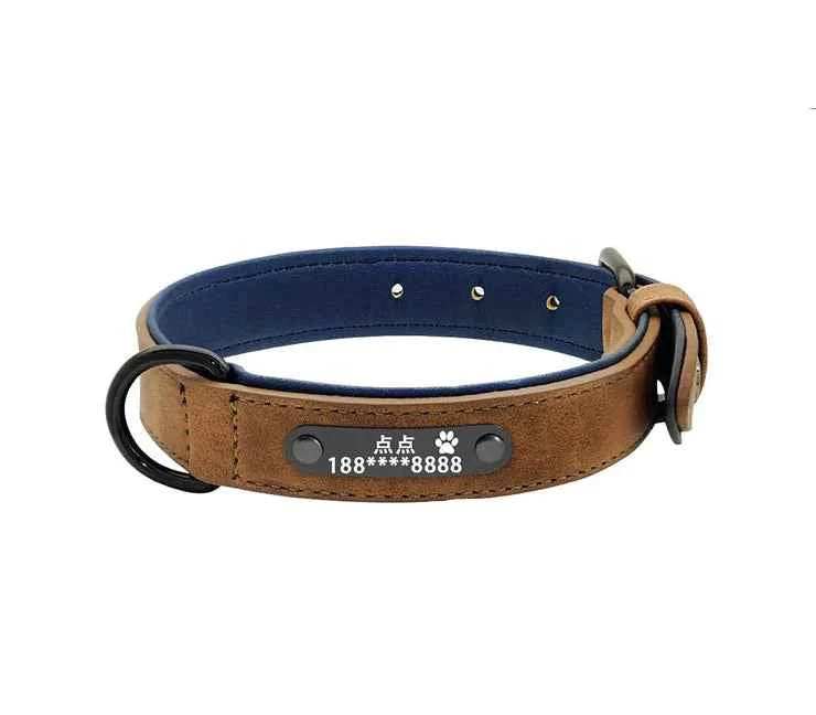 Personalized Engraved Dog Collar with Bell for Pets