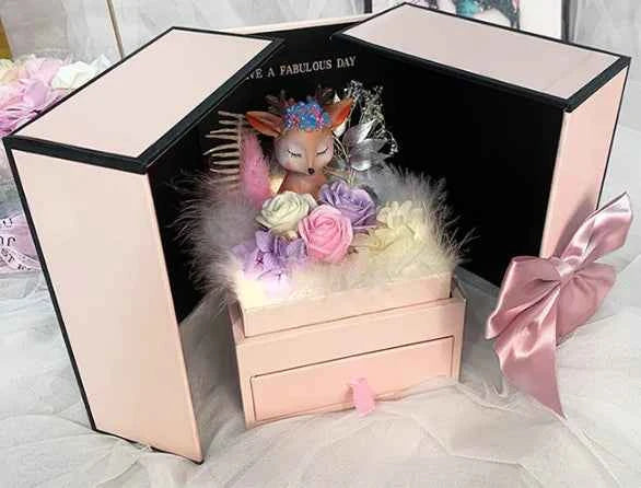 Perfect Gift Box with Necklace and Jewelry