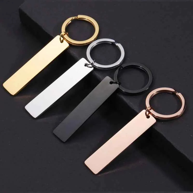 Personalized Keychain Gift Engrave Name and Date My Love My Life
