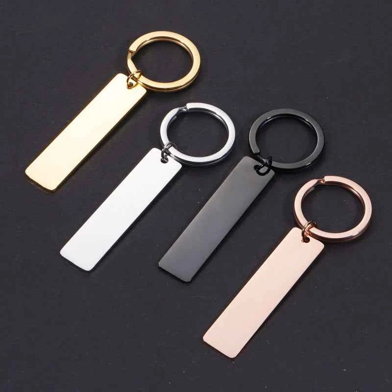 Personalized Keychain Gift Engrave Name and Date My Love My Life
