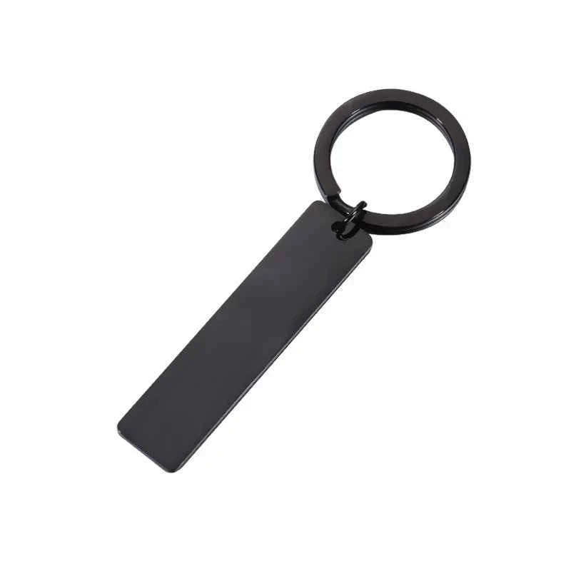 Personalized Keychain Gift Engrave Name and Date My Love My Life