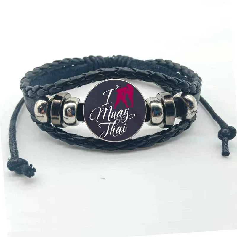 New fashion boxing handmade bracelet jewelry glass convex