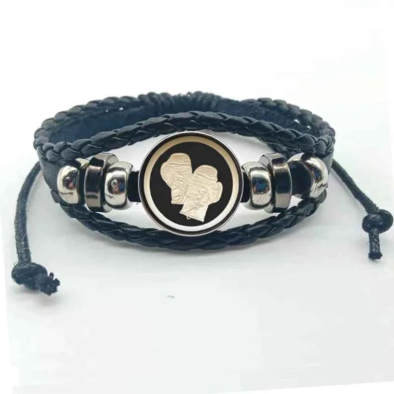 New fashion boxing handmade bracelet jewelry glass convex