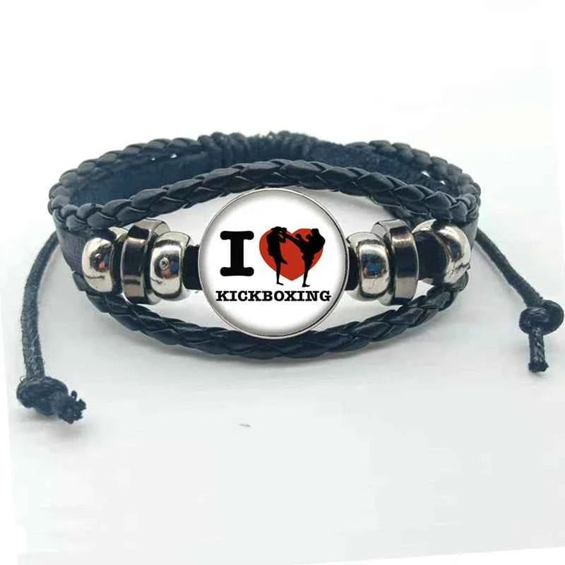 New fashion boxing handmade bracelet jewelry glass convex
