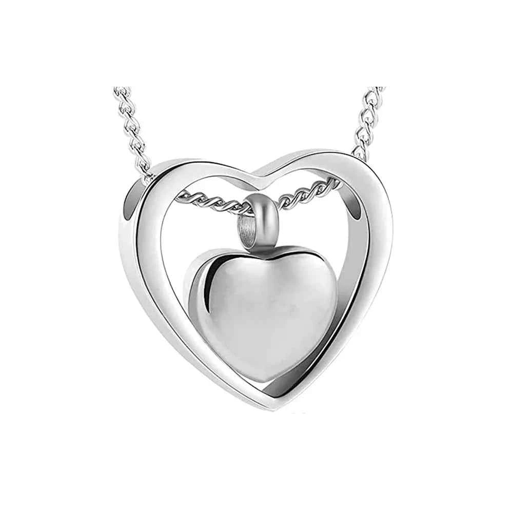 Brand New Gold Silver Hollow Heart Design