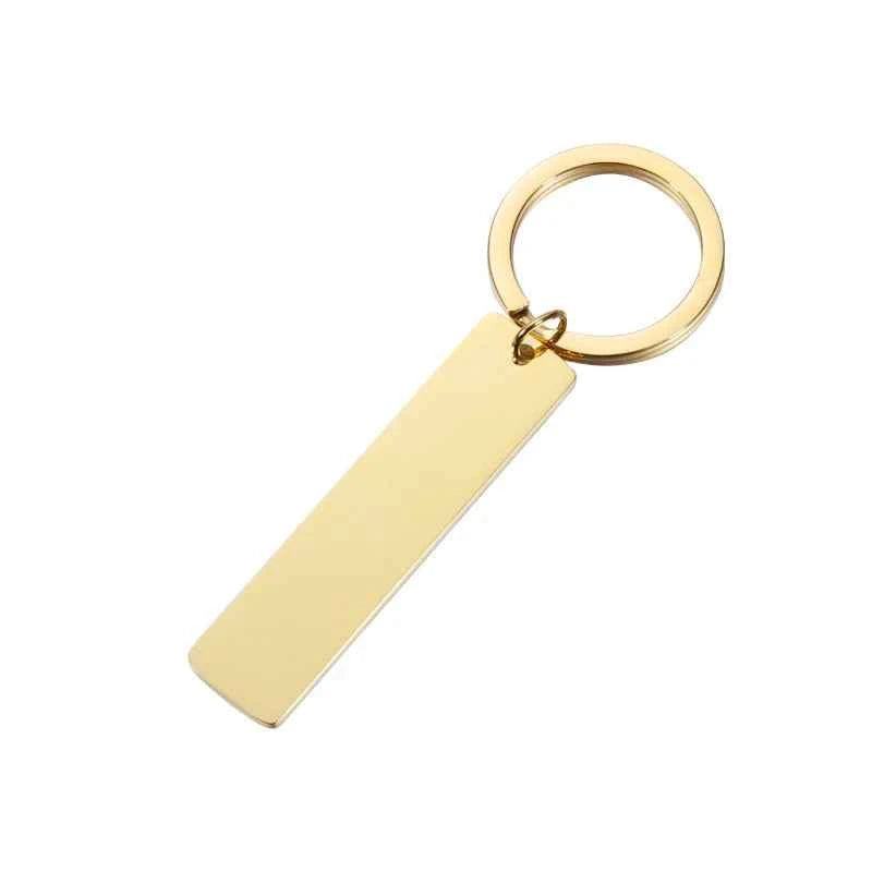 Personalized Keychain Gift Engrave Name and Date My Love My Life