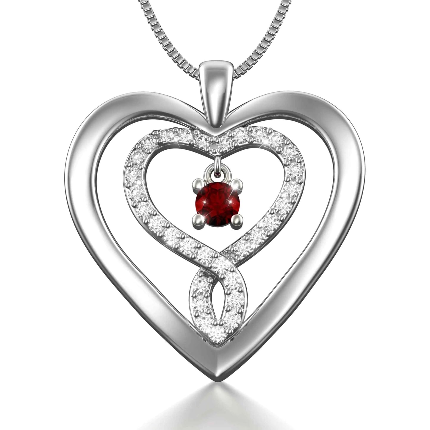 ALLAN KOA Birthstone Necklace for Women