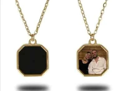 Magic Necklace with Personalized Geometric Pendant (One)