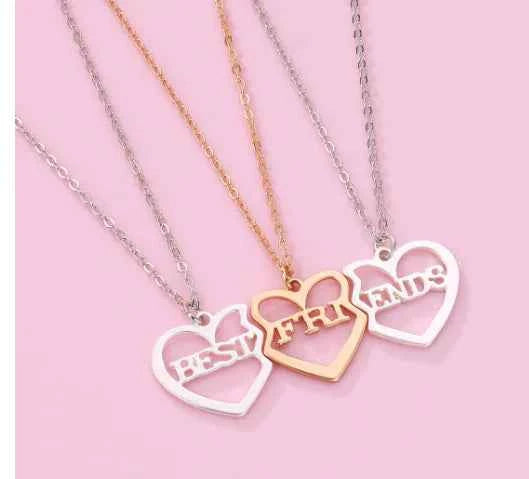 Personalized Steel Titanium Heart Pendant Name Necklace