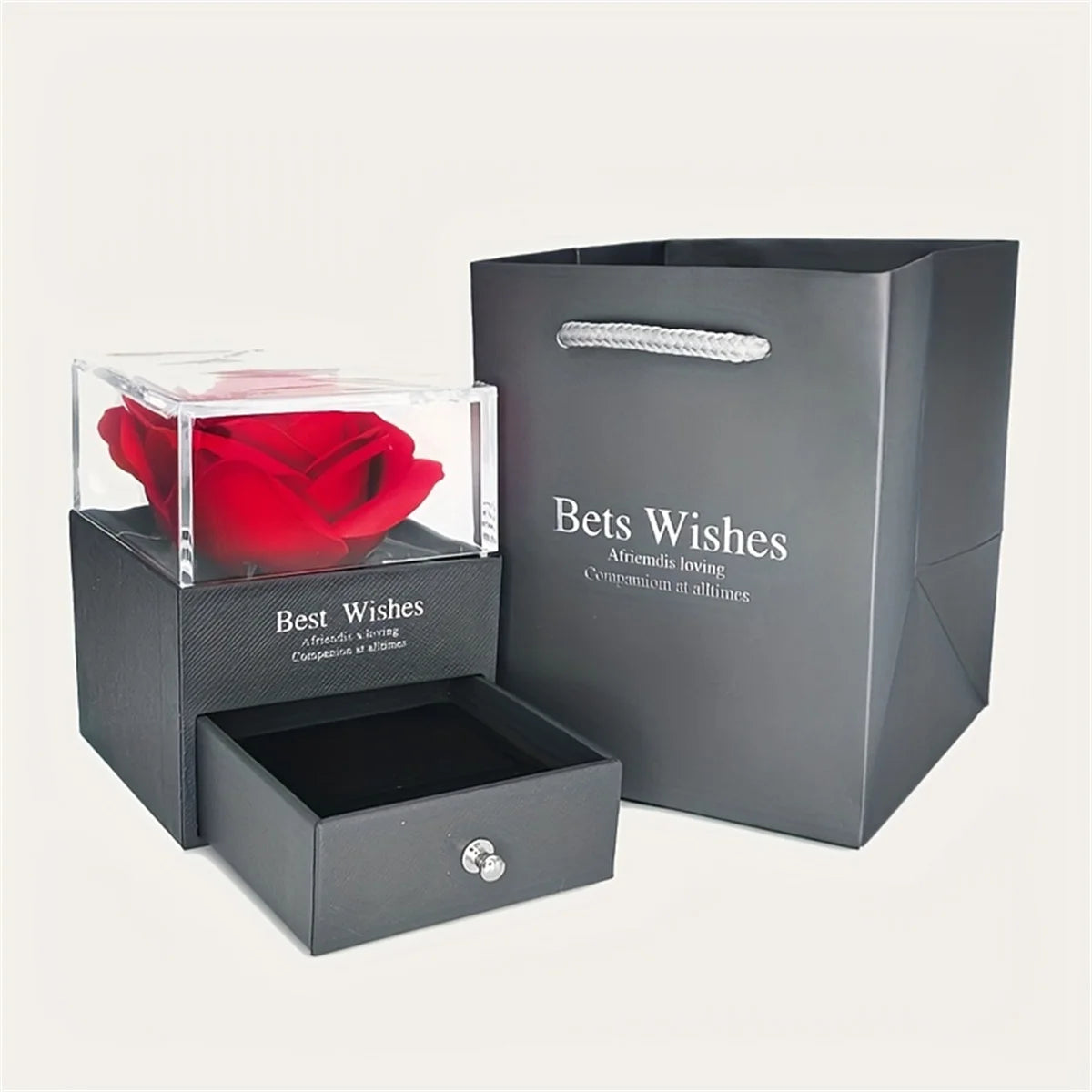 Heart of Our Family - Personalized Necklace With Luxury Forever Rose Box